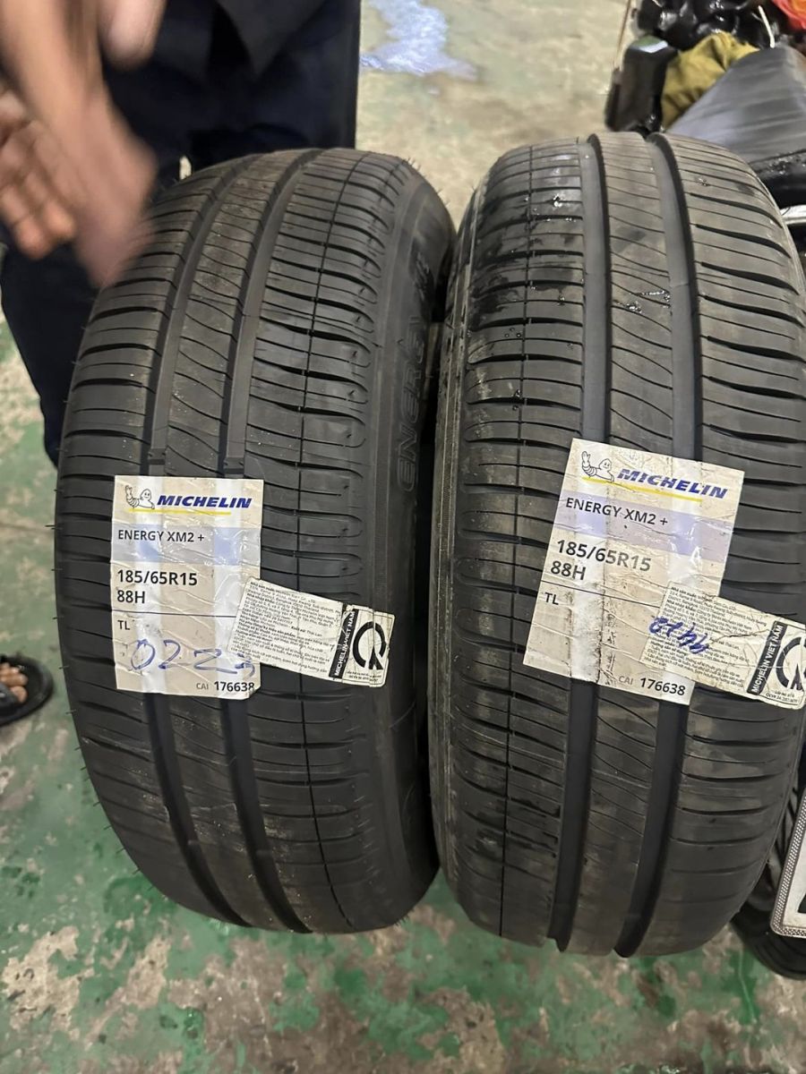 Lốp ô tô 185/65R15 Michelin Energy XM2+ | Thương hiệu hàng đầu Châu Âu